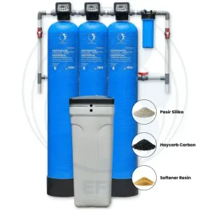 filter air dengan sistem penyaringan lengkap